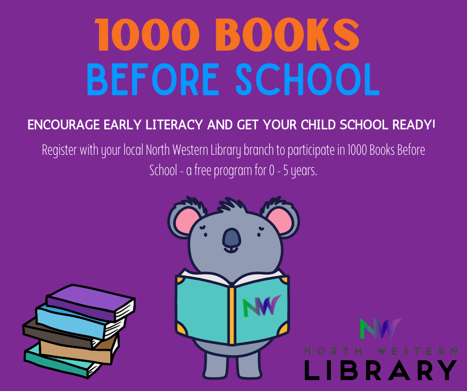 1000 books before school literacy program